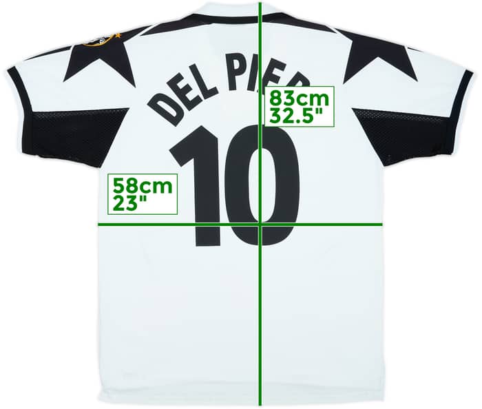 1998-99 Juventus Away Shirt Del Piero #10 - 6/10 - (L)