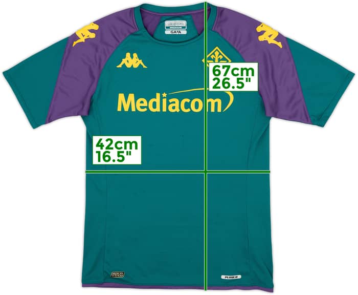 2023-24 Fiorentina Kappa Training Shirt - 7/10 - (M)