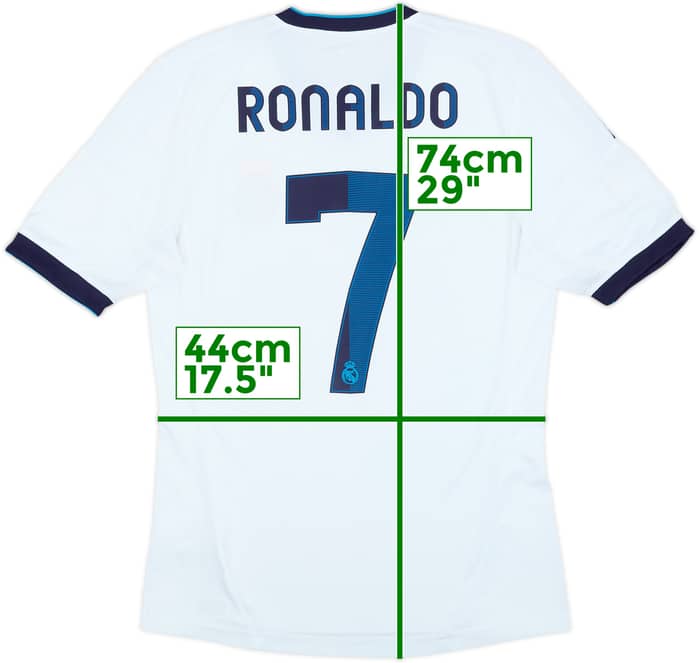 2012-13 Real Madrid Local Camiseta Ronaldo #7 - 7/10 - (S)
