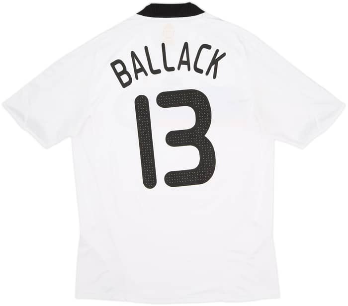 2008-09 Germany Home Shirt Ballack #13 - 6/10 - (M)