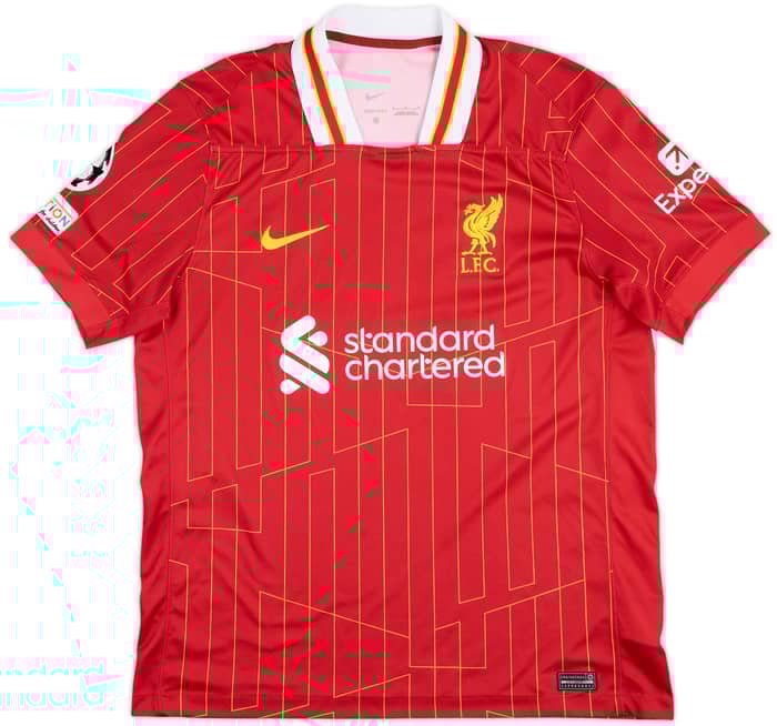 2024-25 Liverpool Home Shirt Virgil #4 - 10/10 - (L)