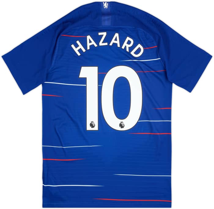 2018-19 Chelsea Authentic Home Shirt Hazard #10 - 8/10 - (S)