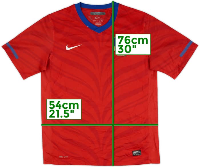 2010-12 South Korea Home Shirt - 5/10 - (M)