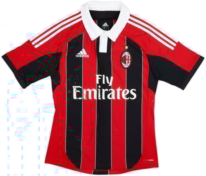 2012-13 AC Milan Home Shirt - 4/10 - (S)