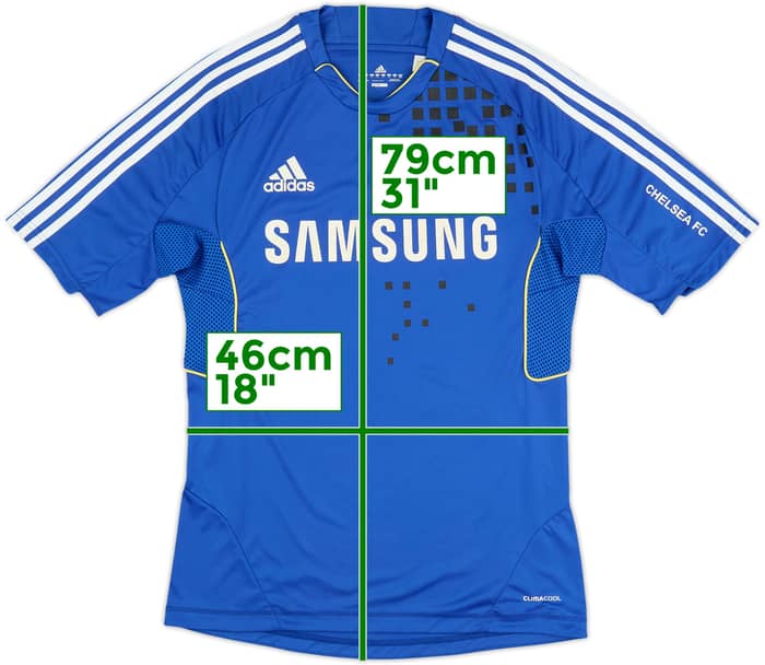 2011-12 Chelsea adidas Training Shirt - 9/10 - (M/L)