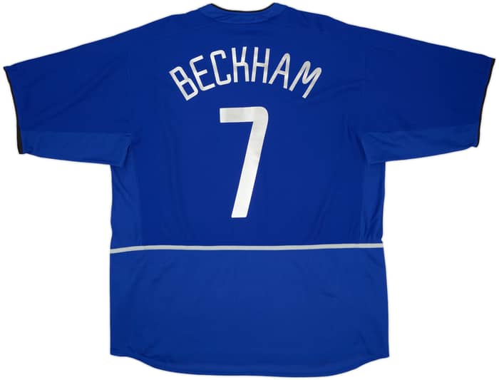 2002-03 Manchester United Third Shirt Beckham #7 - 6/10 - (XXL)
