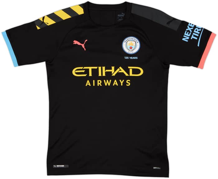 2019-20 Manchester City Away Shirt Kun Aguero #10 - 8/10 - (S)