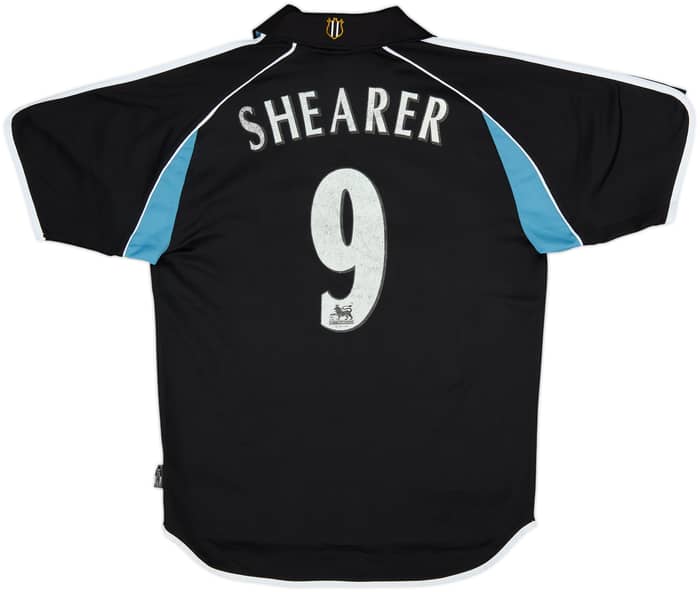 2000-01 Newcastle Away Shirt Shearer #9 - 6/10 - (M)