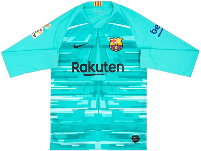 2019-20 Barcelona GK Shirt - 8/10 - (S)