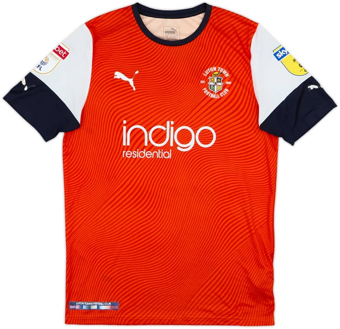 2019-20 Luton Town Home Shirt Moncur #20 - 4/10 - (M)