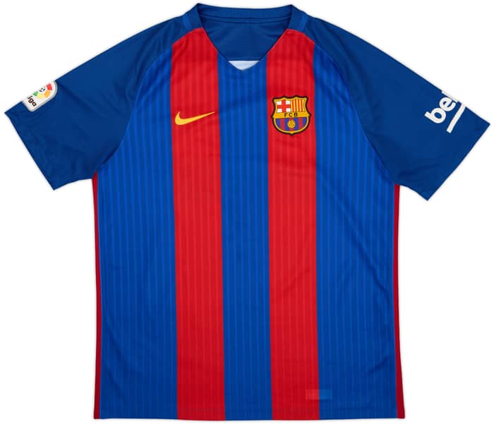 2016-17 Barcelona Home Shirt Messi #10 - 8/10 - (L)
