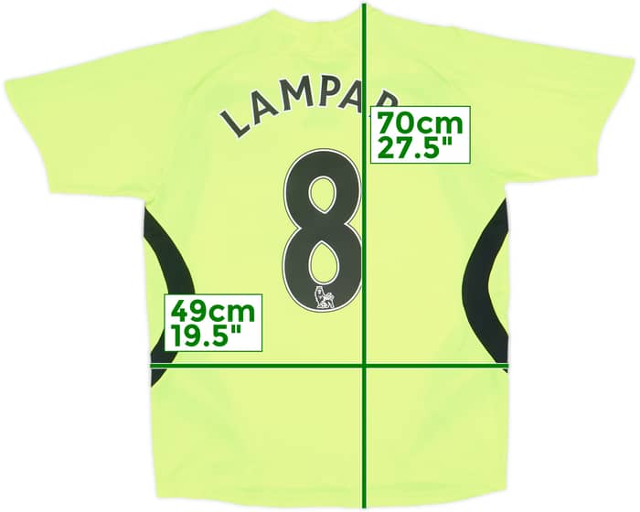 2007-08 Chelsea Away Shirt Lampard #8 - 8/10 - (L.Boys)