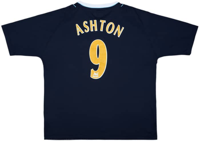 Camiseta de visitante del West Ham 2006-07 Ashton #9 - 6/10 - (XXL)