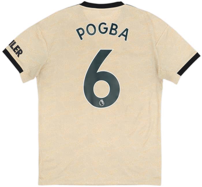 2019-20 Manchester United Away Shirt Pogba #6 - 7/10 - (S)