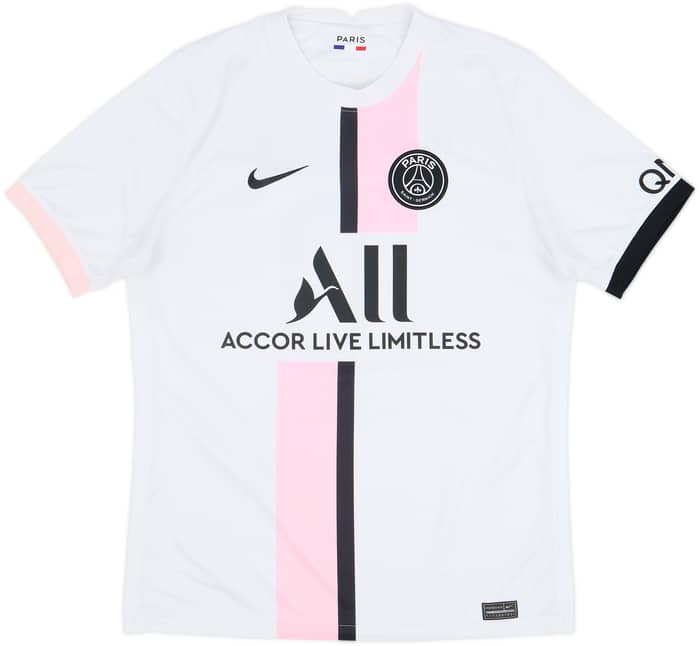 2021-22 Paris Saint-Germain Away Shirt Neymar Jr #10 - 8/10 - (M)