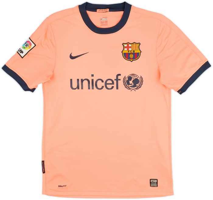 2009-10 Barcelona Away Shirt Messi #10 - 6/10 - (S)