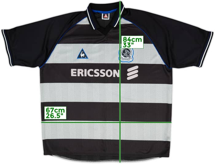 2000-01 QPR Away Shirt #10 - 8/10 - (XXL)