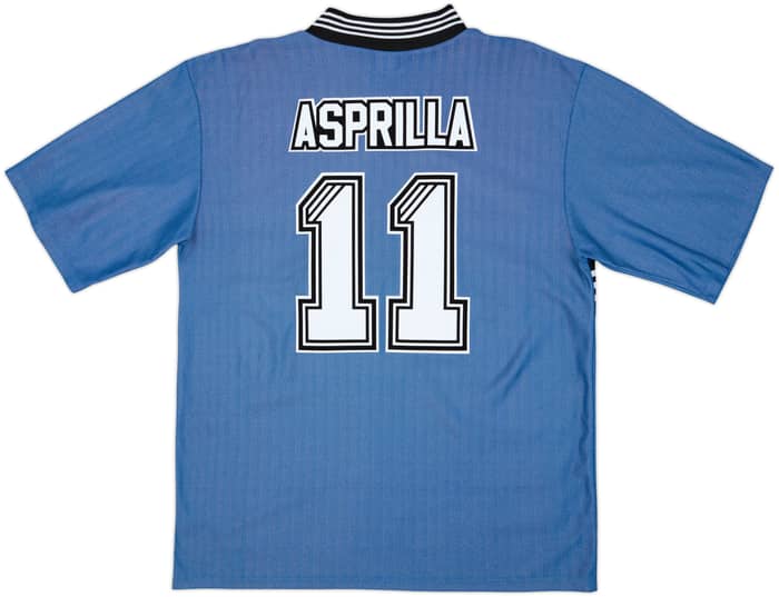 1996-97 Newcastle Away Shirt Asprilla #11 - 6/10 - (XL)