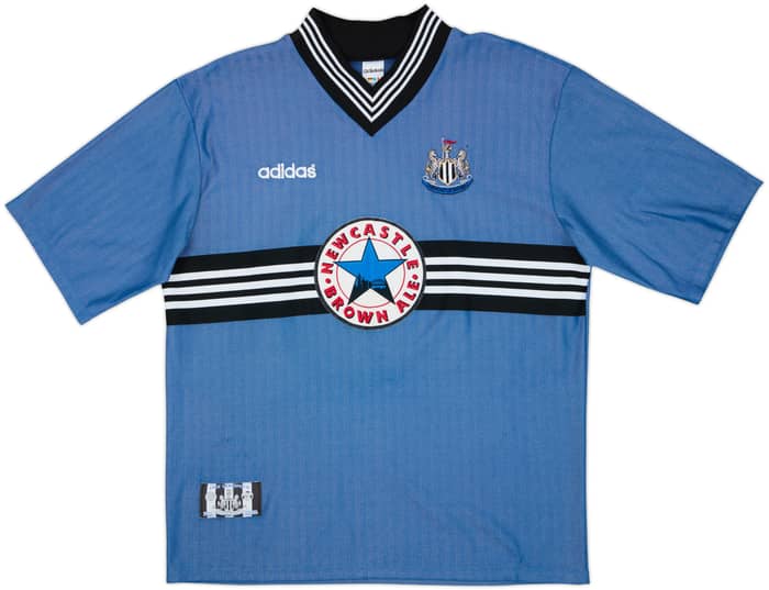 1996-97 Newcastle Away Shirt Asprilla #11 - 6/10 - (XL)