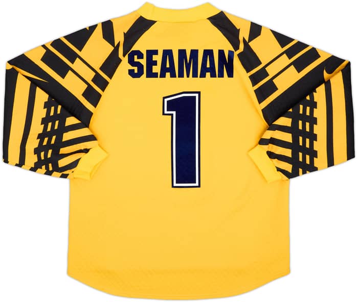 1995-97 Arsenal GK Shirt Seaman #1 - 8/10 - (L)