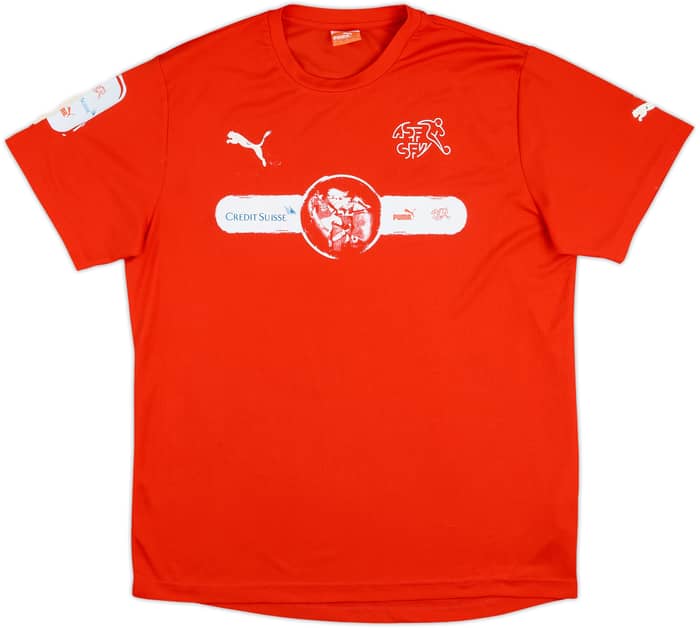 2008-09 Switzerland Puma 'Credit Suisse Cup' Training Shirt - 6/10 - (L)