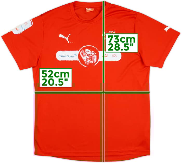 2008-09 Switzerland Puma 'Credit Suisse Cup' Training Shirt - 6/10 - (L)