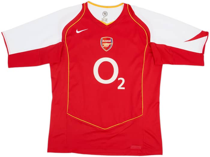 2004-05 Arsenal Home Shirt Henry #14 - 8/10 - (XL)