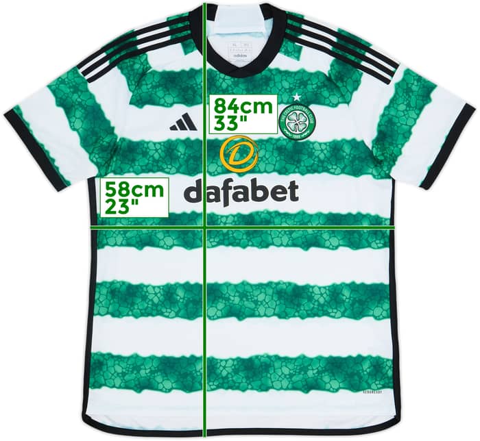 2023-24 Celtic Home Shirt - 9/10 - (XL)