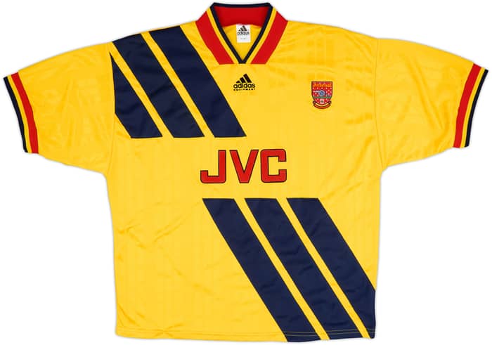 1993-94 Arsenal Away Shirt Wright #8 - 8/10 - (L/XL)