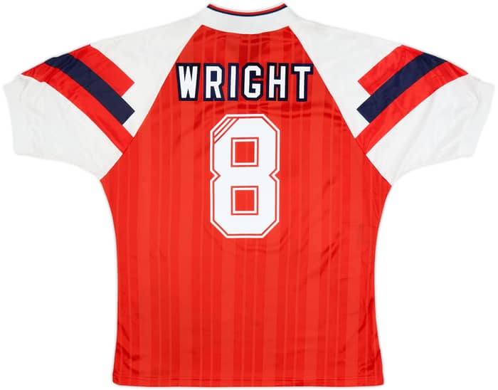 1992-94 Arsenal Home Shirt Wright #8 - 7/10 - (L)