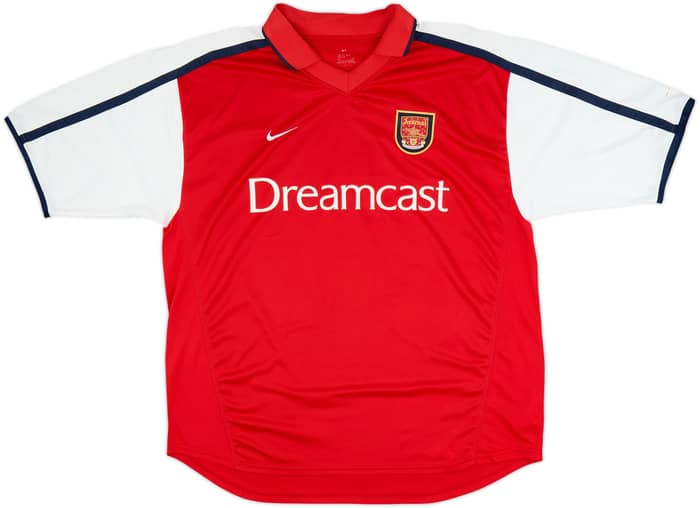 2000-02 Arsenal Home Shirt Henry #14 - 8/10 - (XXL)