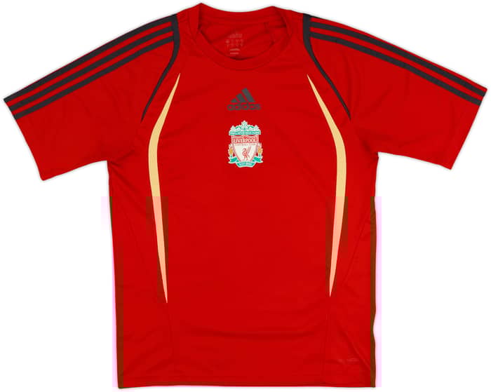 2009-10 Liverpool adidas Training Shirt - 8/10 - (S)