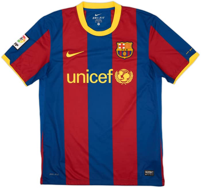 2010-11 Barcelona Home Shirt Messi #10 - 6/10 - (M)