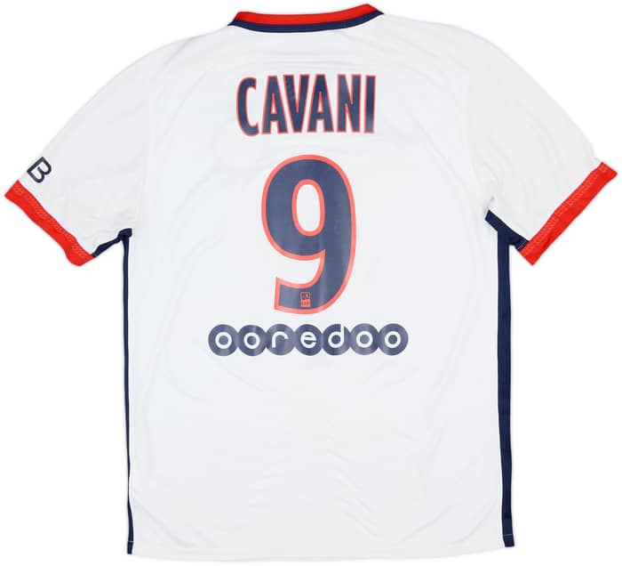 2015-16 Paris Saint-Germain Away Shirt Cavani #9 - 6/10 - (M)