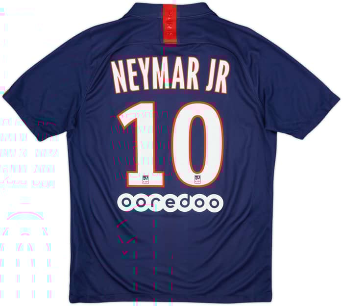 2019-20 Paris Saint-Germain Home Shirt Neymar Jr #10 - 6/10 - (M)