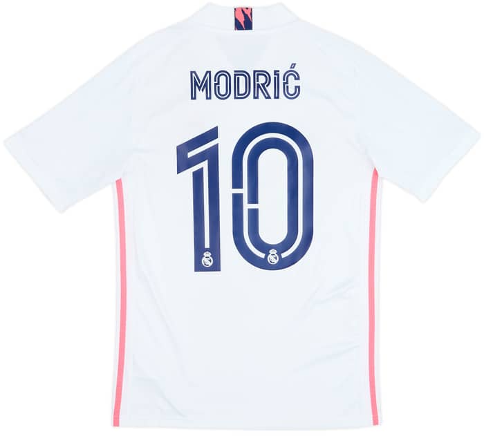 2020-21 Real Madrid Home Shirt Modric #10 - 8/10 - (S)