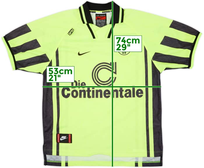 1996-97 Borussia Dortmund Home Shirt - 9/10 - (L)