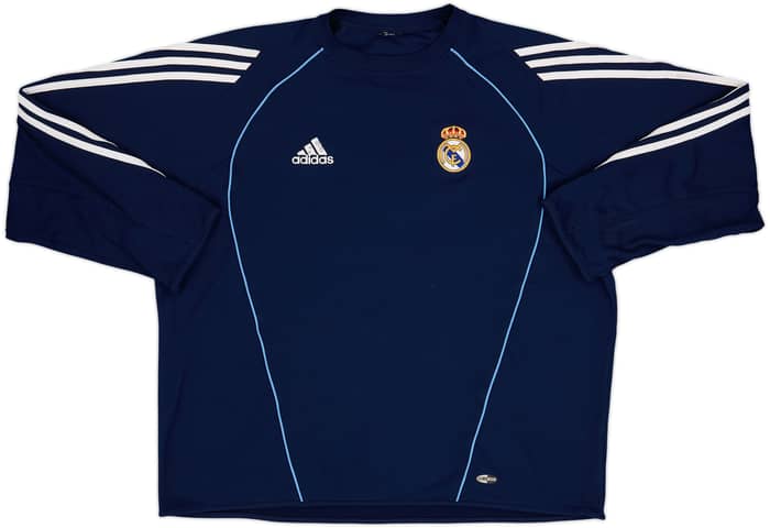 2005-06 Real Madrid adidas Sweat Top - 4/10 - (M)