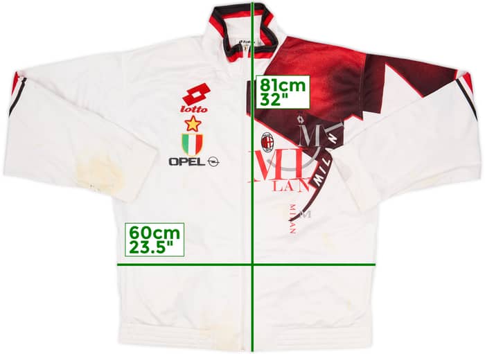 1993-94 AC Milan Lotto Track Jacket - 4/10 - (L)