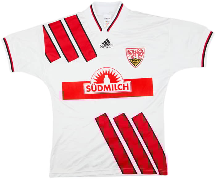 1993-95 Stuttgart Home Shirt - 8/10 - (S)