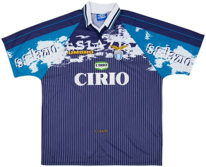 1996-98 Lazio Away Shirt - 8/10 - (XL)