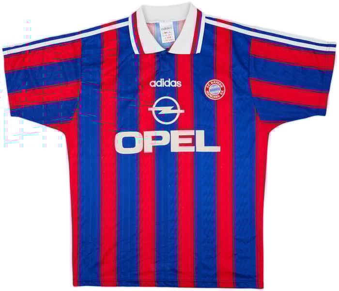 1995-97 Bayern Munich Home Shirt Klinsmann #18 - 7/10 - (M)