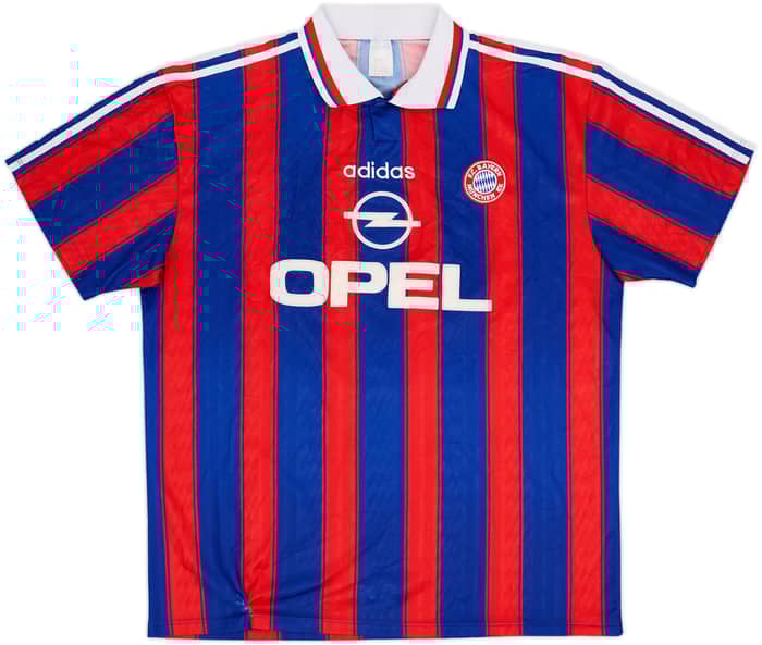 1995-97 Bayern Munich Home Shirt Scholl #7 - 5/10 - (XL)