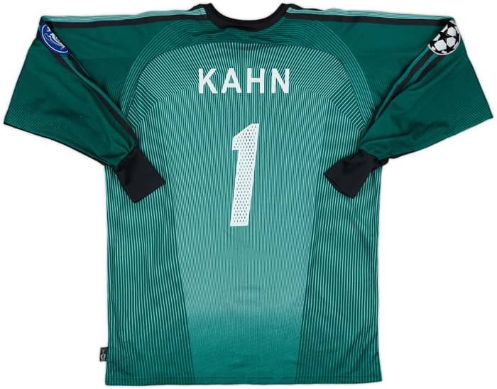 2002-03 Bayern Munich GK Shirt Kahn #1 - 6/10 - (S)