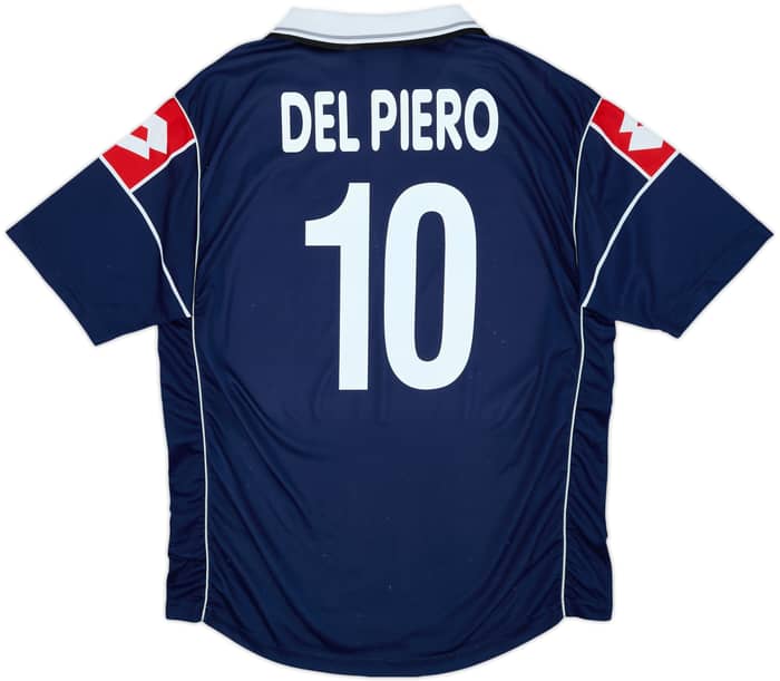 2000-01 Juventus Away Shirt Del Piero #10 - 8/10 - (M)
