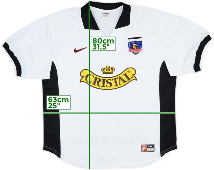 1998-99 Colo Colo Camiseta Local - 8/10 - (L/XL)