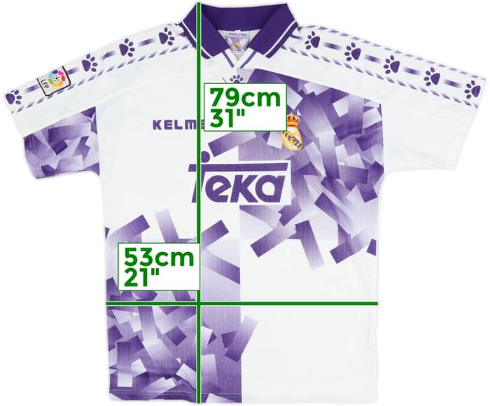 1996-97 Real Madrid Third Shirt - 8/10 - (S)