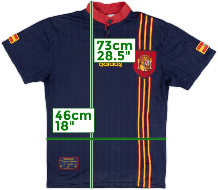 1996-98 Spain Away Shirt - 4/10 - (S)