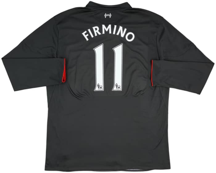 2015-16 Liverpool Third L/S Shirt Firmino #11 - 6/10 - (XXL)