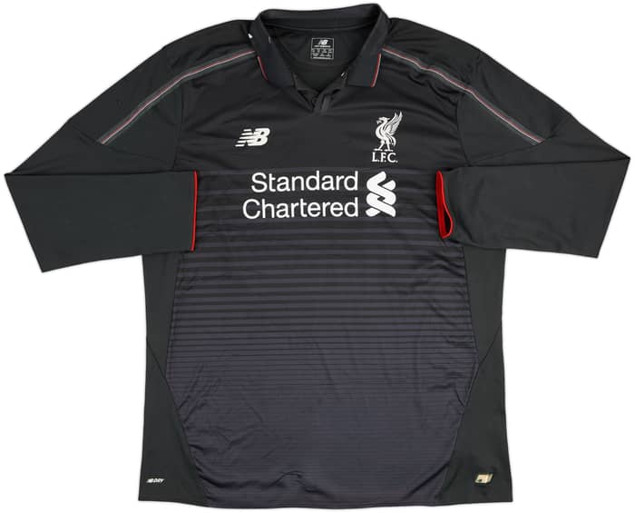 2015-16 Liverpool Third L/S Shirt Firmino #11 - 6/10 - (XXL)